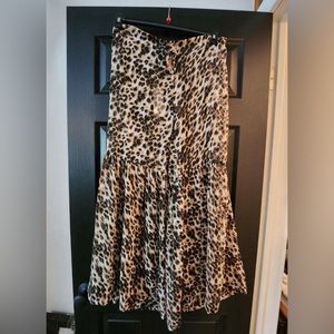 Leopard Sheer Boho Pants.